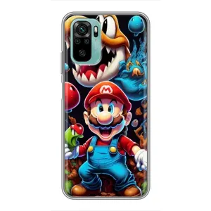 Чехол КИБЕРСПОРТ для Xiaomi Redmi Note 10 (Марио)