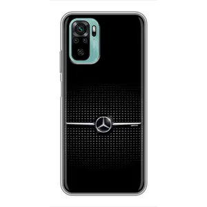 Силіконовий бампер з картинкою машини на Xiaomi Redmi Note 10 (Mercedes)