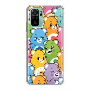 Чехол с рисунком «Mi-mi-mi» для Xiaomi Redmi Note 10