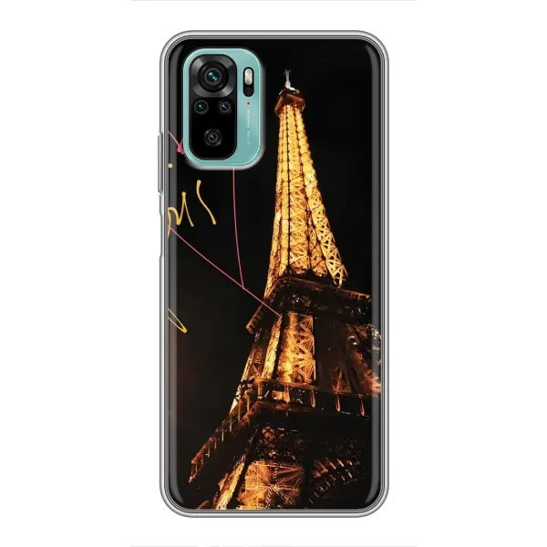 Чехол с рисунком «Paris» для Xiaomi Redmi Note 10 Чехол с рисунком «Paris» для Xiaomi Redmi Note 10