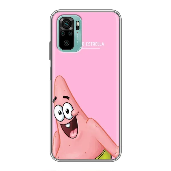 Чехол с рисунком «Патрик» для Xiaomi Redmi Note 10 Чехол с рисунком «Патрик» для Xiaomi Redmi Note 10