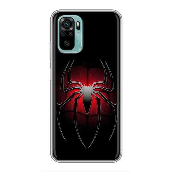 Чехол с рисунком «Паук» для Xiaomi Redmi Note 10 Чехол с рисунком «Паук» для Xiaomi Redmi Note 10