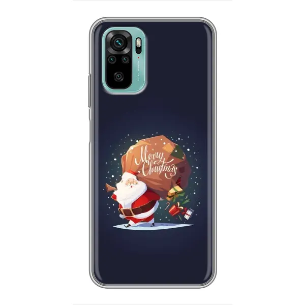 Чехол с рисунком «Подарки от Санты» для Xiaomi Redmi Note 10 Чехол с рисунком «Подарки от Санты» для Xiaomi Redmi Note 10