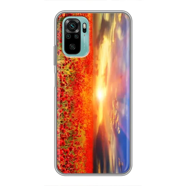 Чехол с рисунком «Поле тюльпанов» для Xiaomi Redmi Note 10 Чехол с рисунком «Поле тюльпанов» для Xiaomi Redmi Note 10