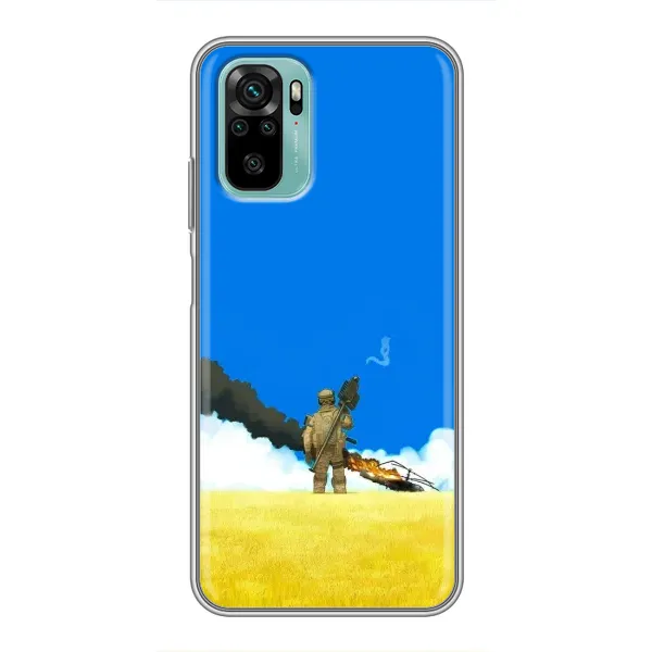 Чехол с рисунком «Попадание» для Xiaomi Redmi Note 10 Чехол с рисунком «Попадание» для Xiaomi Redmi Note 10