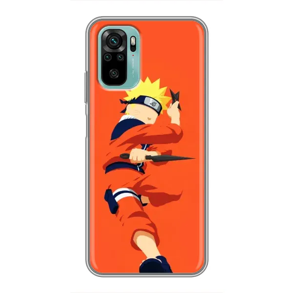 Чехол с рисунком «Силуэт Наруто» для Xiaomi Redmi Note 10 Чехол с рисунком «Силуэт Наруто» для Xiaomi Redmi Note 10