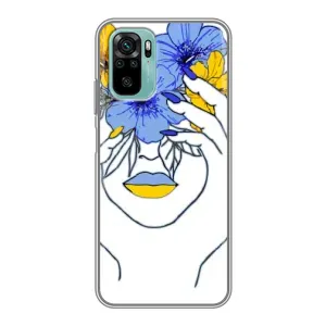 Чехол на Xiaomi Redmi Note 10 Украинский дизайн (Украинка на всю голову)