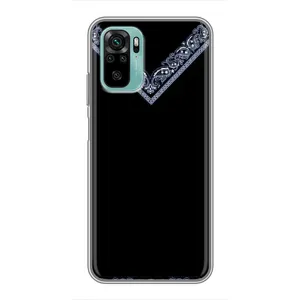 Силиконовый Чехол на Xiaomi Redmi Note 10 (Воротник вышиванки)
