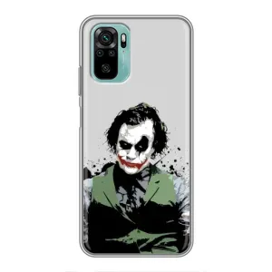 Чехлы с картинкой Джокера на Xiaomi Redmi Note 10 (Взгляд Джокера)