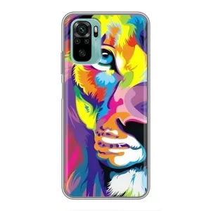 Чохол з картинкою на Xiaomi Redmi Note 10 (Яскравий Лев)