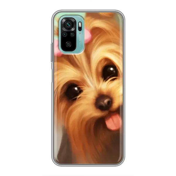 Чехол с рисунком «Йоршенский терьер» для Xiaomi Redmi Note 10 Чехол с рисунком «Йоршенский терьер» для Xiaomi Redmi Note 10