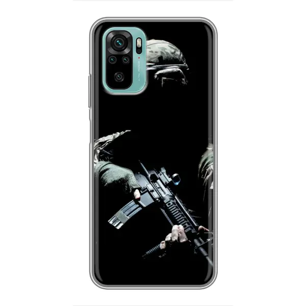 Чехол с рисунком «ЗСУ снайпер» для Xiaomi Redmi Note 10 Чехол с рисунком «ЗСУ снайпер» для Xiaomi Redmi Note 10