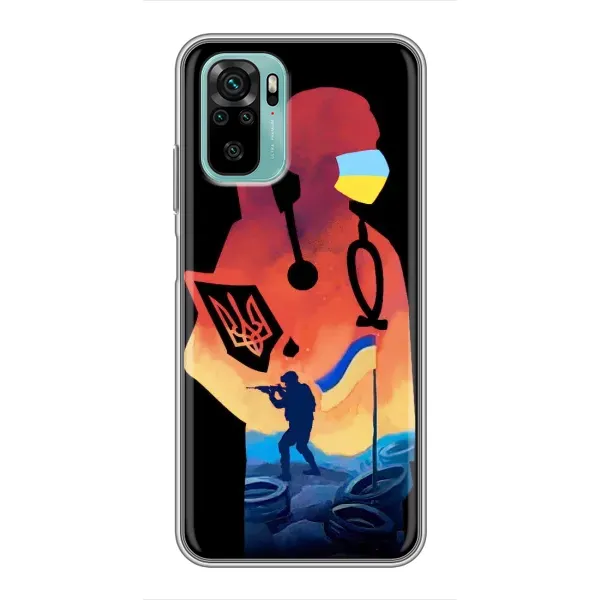 Чехол с рисунком «ЗСУ Врач» для Xiaomi Redmi Note 10 Чехол с рисунком «ЗСУ Врач» для Xiaomi Redmi Note 10
