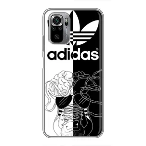 Чохол с стилі "Адідас" для Редмі Нот 10с (Adidas шнурки)