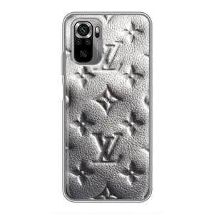 Текстурний Чохол Louis Vuitton для Редмі Нот 10с (Бежевий ЛВ)