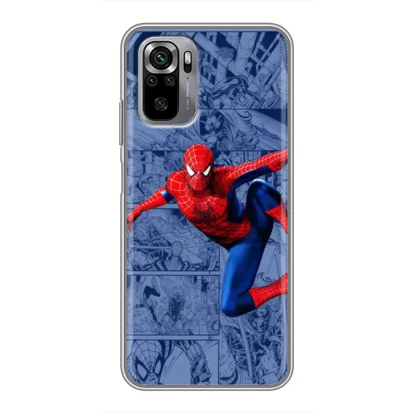 Чехол с рисунком «Человек Паук» для Xiaomi Redmi Note 10S