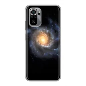 Чохли КОСМОС на Xiaomi Redmi Note 10S (Чорна дира)