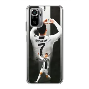 Чехол Криштиану Роналду для Xiaomi Redmi Note 10S (Cristiano R)