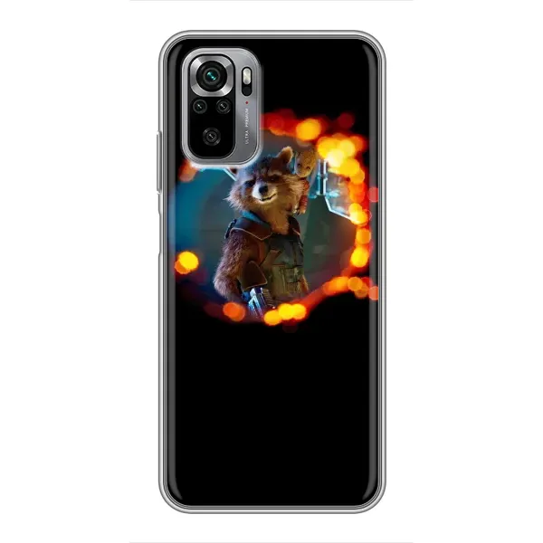 Чехол с рисунком «Енот Ракета» для Xiaomi Redmi Note 10S Чехол с рисунком «Енот Ракета» для Xiaomi Redmi Note 10S