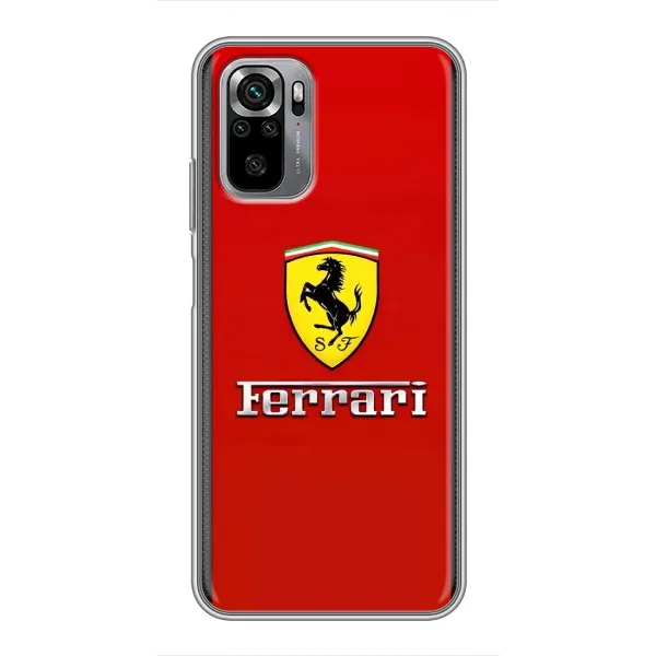 Чехол с рисунком «Ferrari Logo» для Xiaomi Redmi Note 10S Чехол с рисунком «Ferrari Logo» для Xiaomi Redmi Note 10S