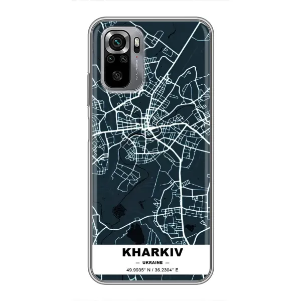 Чехол с рисунком «Харьков» для Xiaomi Redmi Note 10S Чехол с рисунком «Харьков» для Xiaomi Redmi Note 10S