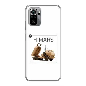 Чехлы на военную тематику для Xiaomi Redmi Note 10S (HIMARS)
