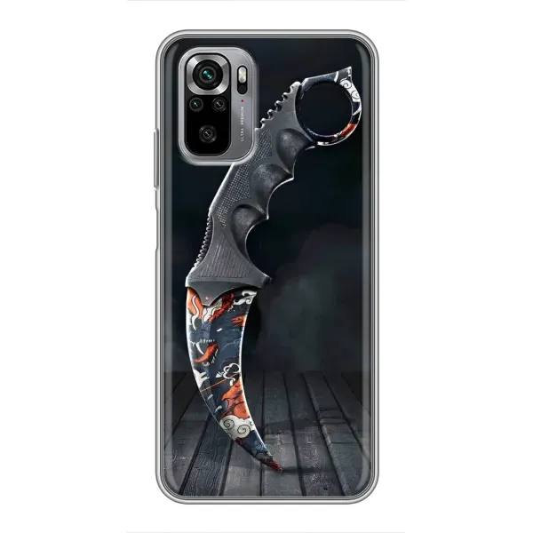 Чехол с рисунком «Кинжал КС ГО» для Xiaomi Redmi Note 10S Чехол с рисунком «Кинжал КС ГО» для Xiaomi Redmi Note 10S