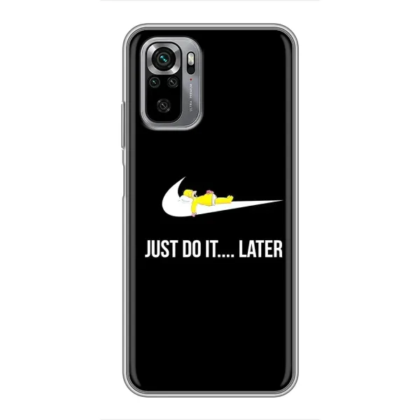 Чехол с рисунком «Later» для Xiaomi Redmi Note 10S