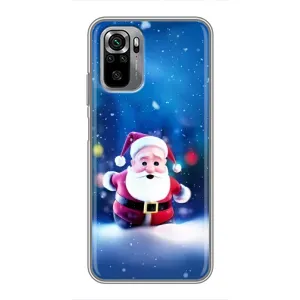 Чехлы на Новый Год Xiaomi Redmi Note 10S (Маленький Дед Мороз)