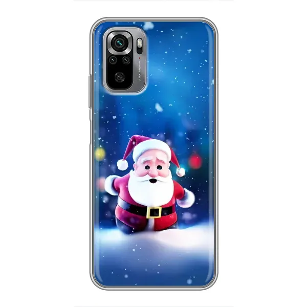 Чехол с рисунком «Маленький Дед Мороз» для Xiaomi Redmi Note 10S