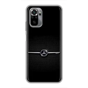 Силиконовый бампер с картинкой машины на Xiaomi Redmi Note 10S (Mercedes)
