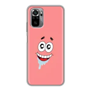 Чохли з Патріком на Xiaomi Redmi Note 10S (Мордочка Патріка)