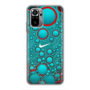 Силиконовый Чехол на Xiaomi Redmi Note 10S с картинкой Nike