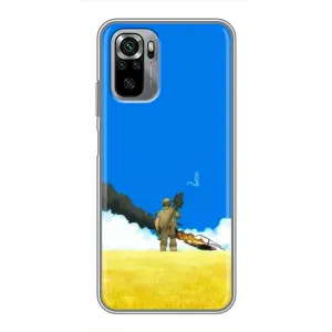 Чехлы на военную тематику для Xiaomi Redmi Note 10S (Попадание)