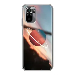 Чохол (ТПУ) з планетами на Xiaomi Redmi Note 10S (Сатурн)