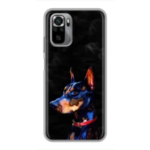 Бампер для Xiaomi Redmi Note 10S з картинкою "Песики" (Собака Мопсік)