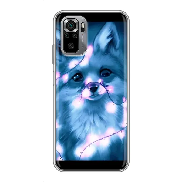 Чехол с рисунком «Яркая Лиса» для Xiaomi Redmi Note 10S Чехол с рисунком «Яркая Лиса» для Xiaomi Redmi Note 10S