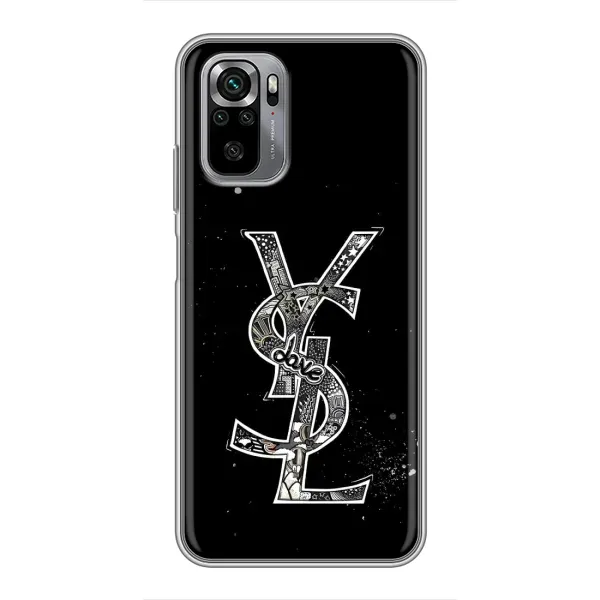 Чехол с рисунком «YSL» для Xiaomi Redmi Note 10S Чехол с рисунком «YSL» для Xiaomi Redmi Note 10S