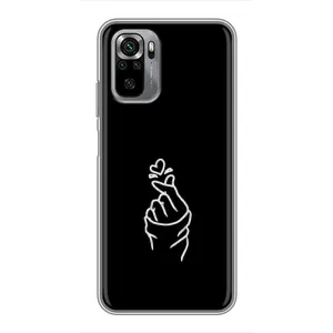 Чехлы (Знак сердечка) на Xiaomi Redmi Note 10S (Знак Сердечка)