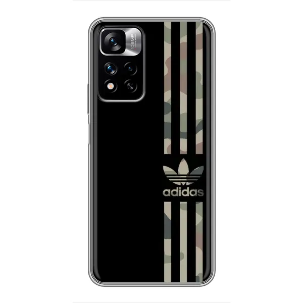 Чехол с рисунком «Adidas» для Xiaomi Redmi Note 11 Pro Plus Чехол с рисунком «Adidas» для Xiaomi Redmi Note 11 Pro Plus