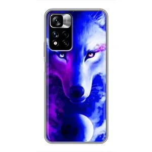 Чехол с Волком на Xiaomi Redmi Note 11 Pro Plus (Арт-Волк)