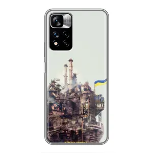 Чохли на військову тематику для Xiaomi Redmi Note 11 Pro Plus (Азовсталь)