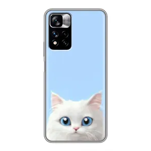 Чохол на тематику: Коти для Xiaomi Redmi Note 11 Pro Plus (Білий кіт)