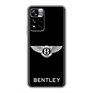 Чехлы с тематикой "Крутые машины" на Xiaomi Redmi Note 11 Pro Plus (Logo Bentley)