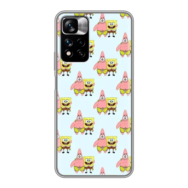 Чехол с рисунком «Боб и Патрик» для Xiaomi Redmi Note 11 Pro Plus Чехол с рисунком «Боб и Патрик» для Xiaomi Redmi Note 11 Pro Plus