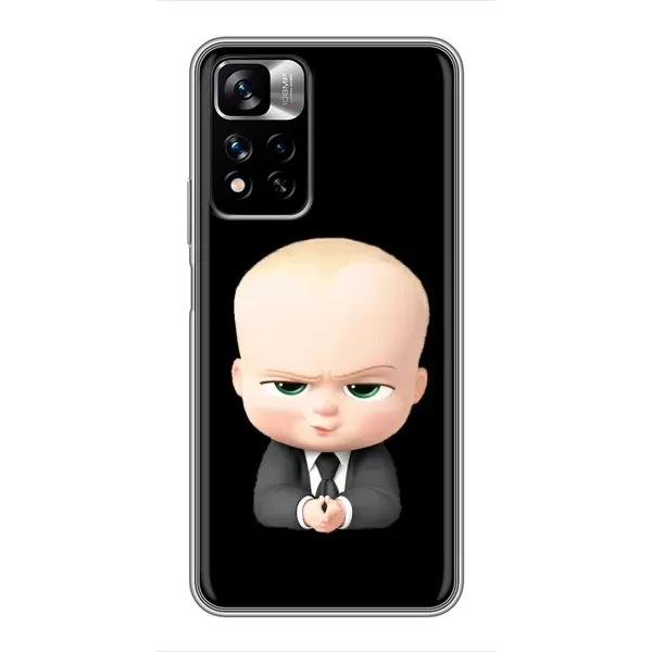 Чехол с рисунком «Бос» для Xiaomi Redmi Note 11 Pro Plus