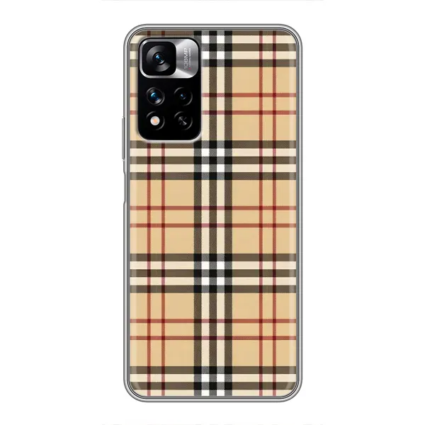Чехол с рисунком «Burberry стиль» для Xiaomi Redmi Note 11 Pro Plus Чехол с рисунком «Burberry стиль» для Xiaomi Redmi Note 11 Pro Plus