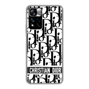 Чохол (Dior, Prada, YSL, Chanel) для Xiaomi Redmi Note 11 Pro Plus (Christian Dior)