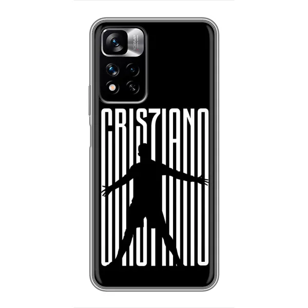 Чехол с рисунком «Cristiano» для Xiaomi Redmi Note 11 Pro Plus