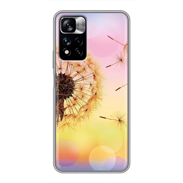 Чехол с рисунком «Цветок-одуванчик» для Xiaomi Redmi Note 11 Pro Plus Чехол с рисунком «Цветок-одуванчик» для Xiaomi Redmi Note 11 Pro Plus